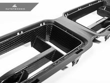 Load image into Gallery viewer, AutoTecknic Club Sport Front Grille for BMW G87 M2 (2023-2026) Dry Carbon Fiber - Carbon Fiber - Gloss Finish / No Alternate Image