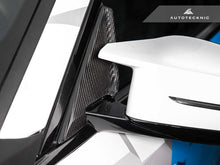 Load image into Gallery viewer, AutoTecknic Side Mirror Wind Deflector Set for BMW G87 M2 (2023-2026) Dry Carbon Fiber - G87 M2 Models / Gloss Finish Alternate Image