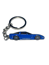 Load image into Gallery viewer, Drift Pins Corvette C5 Keychains - Blue Alternate Image
