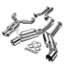 Load image into Gallery viewer, DNA Exhaust Nissan 370Z 3.7L V6 (09-20) Catback w/ Polished or Titanium Blue Burnt Tips - Bolt-on / Polished Alternate Image