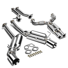 Load image into Gallery viewer, DNA Exhaust Nissan 370Z 3.7L V6 (09-20) Catback w/ Polished or Titanium Blue Burnt Tips - Bolt-on / Polished Alternate Image