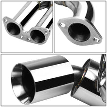 Load image into Gallery viewer, DNA Exhaust Nissan 370Z 3.7L V6 (09-20) Catback w/ Polished or Titanium Blue Burnt Tips - Bolt-on / Polished Alternate Image