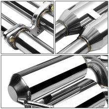 Load image into Gallery viewer, DNA Exhaust Nissan 370Z 3.7L V6 (09-20) Catback w/ Polished or Titanium Blue Burnt Tips - Bolt-on / Polished Alternate Image