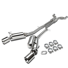 Load image into Gallery viewer, DNA Exhaust Nissan 370Z 3.7L V6 (09-20) Catback w/ Polished or Titanium Blue Burnt Tips - Clamp-on / Polished Alternate Image