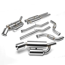 Load image into Gallery viewer, DNA Exhaust Nissan 370Z 3.7L V6 (09-20) Catback w/ Polished or Titanium Blue Burnt Tips - Bolt-on / Polished Alternate Image