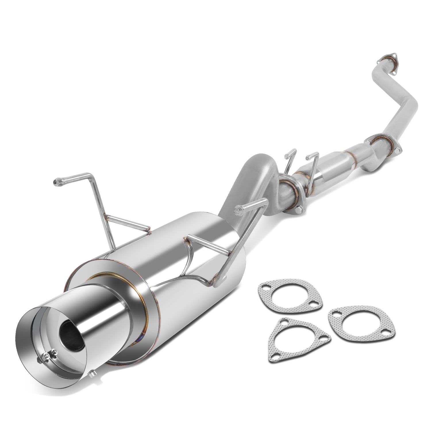 Rear Muffler Tailpipe For 2002-2006 Acura RSX Base 2.0L | Aluminized Steel | Northeastern Exhaust