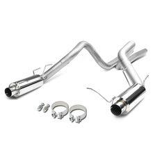 Load image into Gallery viewer, DNA Exhaust Ford Mustang S197 5.0L V8 (2011–2014) Catback w/ Louvered Core Mufflers Alternate Image