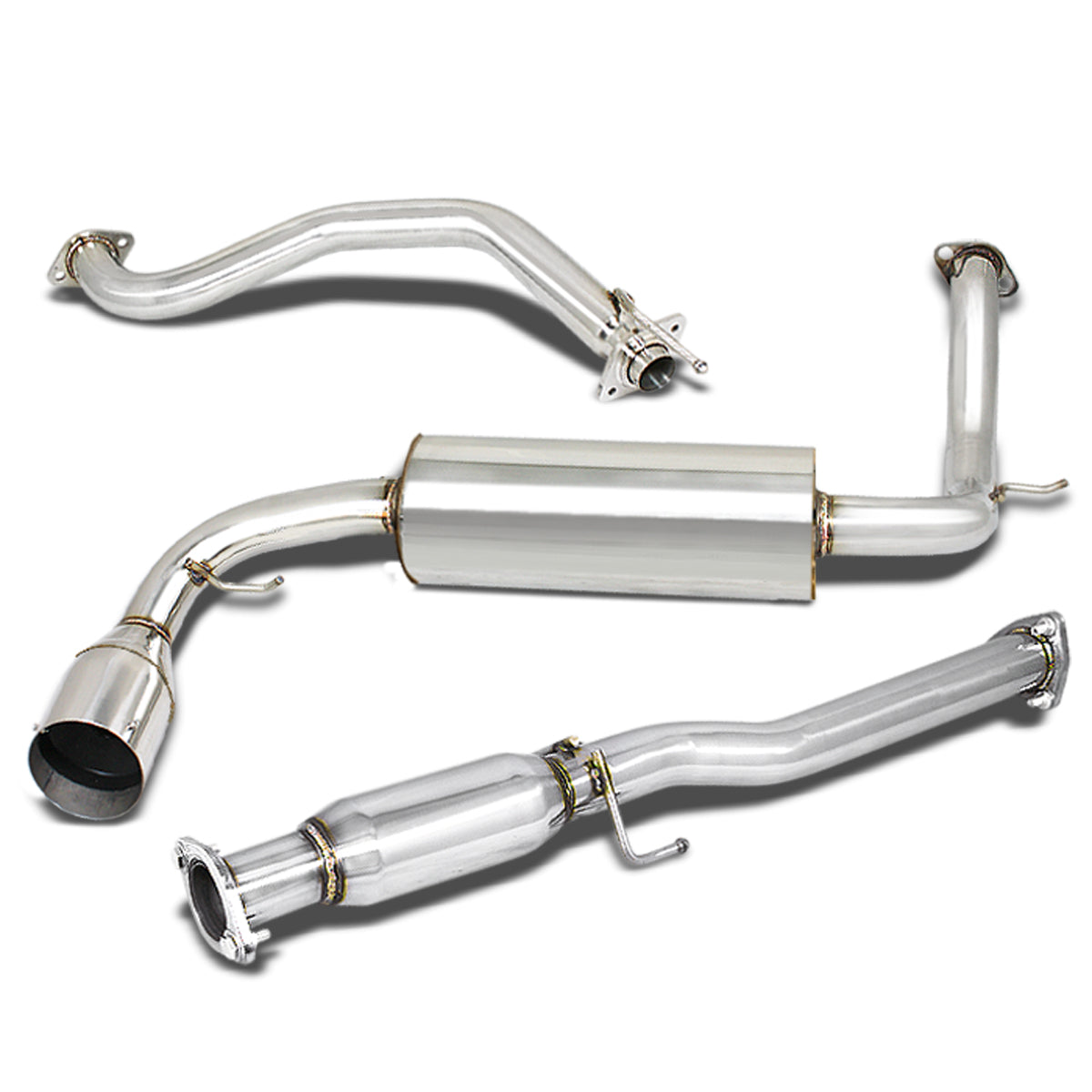 DNA Exhaust Honda CRX 1.5L / 1.6L (1988–1991) Catback w/ Single or Dou