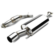 Load image into Gallery viewer, DNA Exhaust for VW Golf / GTI MK3 1.8L / 2.8L (1993-1999) Catback w/ Single Wall with Polished and Burnt Tip Alternate Image