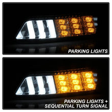 Load image into Gallery viewer, Spyder Front Bumper Lights Ford Mustang (2015-2016) [DRL LED] Smoke Alternate Image