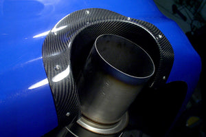 APR Exhaust Heat Shield Mitsubishi Lancer EVO 8 / 9 (03-07) [Carbon Fiber] CBX-EVOSHIELD