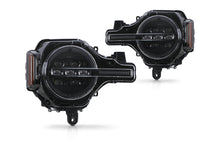 Load image into Gallery viewer, Attica 4x4 LED Headlights For Ford Bronco (2021-2026) With Switchback Sequential Turn Signals - Sol or Apex Series - Sol Series (Crushed Glass Halo Look) Alternate Image