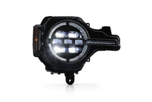 Load image into Gallery viewer, Attica 4x4 LED Headlights For Ford Bronco (2021-2026) With Switchback Sequential Turn Signals - Sol or Apex Series - Sol Series (Crushed Glass Halo Look) Alternate Image
