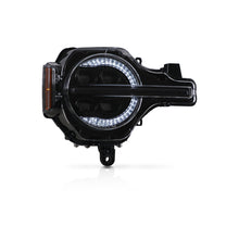 Load image into Gallery viewer, Attica 4x4 LED Headlights For Ford Bronco (2021-2026) With Switchback Sequential Turn Signals - Sol or Apex Series - Sol Series (Crushed Glass Halo Look) Alternate Image