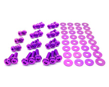 Load image into Gallery viewer, Fast Turn Fittings Engine Bay Hardware Kit for Chevy Camaro (2016-2024) Titanium Stage 1 - Black / Blue / Gold / Polished / Purple / Cosmic Burn / Oil Slick Alternate Image