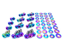 Load image into Gallery viewer, Fast Turn Fittings Engine Bay Hardware Kit for Chevy Camaro (2016-2024) Titanium Stage 1 - Black / Blue / Gold / Polished / Purple / Cosmic Burn / Oil Slick Alternate Image