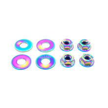 Load image into Gallery viewer, Fast Turn Fittings Hood Hardware Kit for Chevy Camaro (2016-2024) Titanium - Blue / Black / Gold / Polished / Purple / Cosmic Burn / Oil Slick Alternate Image
