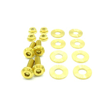 Load image into Gallery viewer, Fast Turn Fittings Trunk Hardware Kit for Chevy Camaro (2016-2024) Titanium Stage 1 -  Black / Blue / Gold / Polished / Purple / Cosmic Burn / Oil Slick Alternate Image