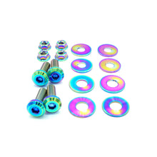 Load image into Gallery viewer, Fast Turn Fittings Trunk Hardware Kit for Chevy Camaro (2016-2024) Titanium Stage 1 -  Black / Blue / Gold / Polished / Purple / Cosmic Burn / Oil Slick Alternate Image