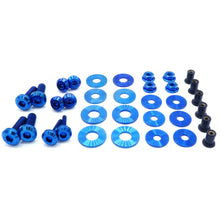 Load image into Gallery viewer, Fast Turn Fittings Trunk Hardware Kit for Chevy Camaro (2016-2024) Titanium Stage 2 - Black / Blue / Gold / Polished / Purple / Cosmic Burn / Oil Slick Alternate Image