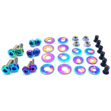 Load image into Gallery viewer, Fast Turn Fittings Trunk Hardware Kit for Chevy Camaro (2016-2024) Titanium Stage 2 - Black / Blue / Gold / Polished / Purple / Cosmic Burn / Oil Slick Alternate Image