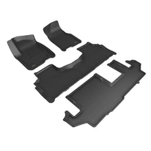 Load image into Gallery viewer, 3D MAXpider Floor Mats Chevy Suburban (21-24) All-Weather Kagu Series - Front /  Second / Third Row Alternate Image