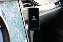 Load image into Gallery viewer, Course Motorsports Phone Mount for Tesla Model S (12-20) &amp; Model X (12-21) Cradle / Magnetic / Magsafe Wireless Charging Alternate Image