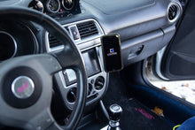 Load image into Gallery viewer, Course Motorsports Phone Mount for Subaru WRX / WRX STi / Impreza (2002-2007) Cradle / Magnetic / MagSafe Wireless Charging Alternate Image
