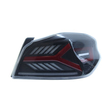 Load image into Gallery viewer, OLM LED Tail Lights WRX &amp; STI (2015-2021) Y-Spec Clear Lens / Red Optic OLME.47004.1-CR Alternate Image