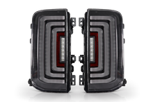 Load image into Gallery viewer, Attica 4x4 LED Tail Lights for Ford Bronco (2021-2026) Sequential Turn Signals - Clear or Smoked Lens CTATT0772-H4-GBC-SQ - Clear Lens Alternate Image