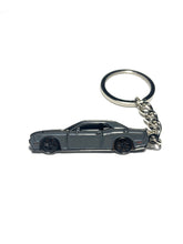 Load image into Gallery viewer, Drift Pins Dodge Challenger Keychains - Dark Grey Alternate Image