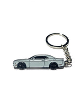 Load image into Gallery viewer, Drift Pins Dodge Challenger Keychains - Silver Alternate Image
