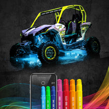 Load image into Gallery viewer, XKGlow 6W LED Rock Light Standard Kit w/ Dual-Mode Dash Mount Controller - 4pc or 8pc - 4pc Rock Lights Alternate Image