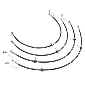 Chase Bays Caliper Brake Lines Honda CRX (1988-2000) Front & Rear Lines Kit