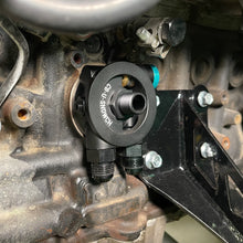 Load image into Gallery viewer, Chase Bays Oil Cooler Block Adapter Kit Toyota 1JZ | 2JZ - CB-JZ-SNDWCH Alternate Image