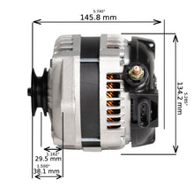 Load image into Gallery viewer, JS Alternators for Chevy C10 Pickup L6 4.8L (1973-1974) 12si High Output 250 / 320 amp Alternate Image