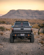 Load image into Gallery viewer, Attica 4x4 Toyota Tacoma Tail Lights (2016-2023) Black / Black Smoke CTATT0765-BS-SQ Alternate Image