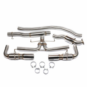 DC Sports Exhaust Honda Civic Si Sedan (2022 2023 2024)  Polished Stainless