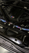 Load image into Gallery viewer, IRL Titanium Front Mount Intakes BMW M2 M3 M4 G80 G82 G83 G87 S58 (2021-2026) G8X High Performance - Blue / Blue Alternate Image