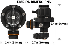 Load image into Gallery viewer, Radium Engineering Direct Mount Fuel Pressure Regulator (8AN ORB, Black DMR-RA) 20-1623-00 - Default Title Alternate Image