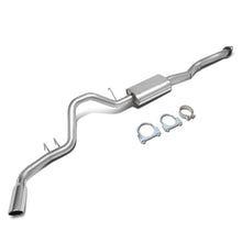 Load image into Gallery viewer, DNA Exhaust for Chevy Silverado &amp; GMC Sierra 1500 (1999-2007) 2500 (1999-2000) Catback with 4" Round Diagonal Cut Rolled Tip - Default Title Alternate Image