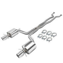 Load image into Gallery viewer, DNA Exhaust for Cadillac CTS-V Sedan 6.2L (2009 -2014) Catback with 4.5" Dual Round Diagonal Cut Rolled Tips - Default Title Alternate Image