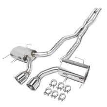 Load image into Gallery viewer, DNA Exhaust for Cadillac CTS-V Coupe 6.2L (2011-2014) Catback with 4.5" Dual Round Diagonal Cut Rolled Tips - Default Title Alternate Image
