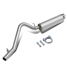 Load image into Gallery viewer, DNA Exhaust for Jeep Wrangler TJ 2.5L / 4.0L (2000-2006) Catback with Louvered Core Straight Thru Muffler Alternate Image