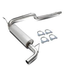 Load image into Gallery viewer, DNA Exhaust for Jeep Wrangler JK / Unlimited JK 3.8L (2007-2011) Catback with Louvered Core Muffler Alternate Image