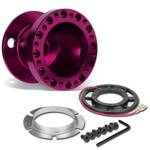 Load image into Gallery viewer, DNA 6-Hole Steering Wheel Hub Mitsubishi Lancer (1988-2004) Black / Blue / Gold / Red / Silver / Purple Alternate Image