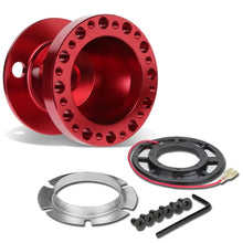 Load image into Gallery viewer, DNA 6-Hole Steering Wheel Hub Mitsubishi Lancer (1988-2004) Black / Blue / Gold / Red / Silver / Purple Alternate Image