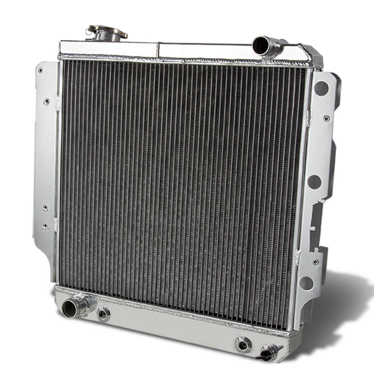 DNA Radiator Jeep Wrangler YJ (87-95) TJ (97-06) 3 Row Aluminum Perfor