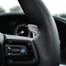 Load image into Gallery viewer, JQ Werks Madtrace Clubsport Magnetic Paddle Shifters for Porsche 991 / 982 / 992 / 971 / 958 / 95B / PO536 Carbon Fiber / Black or Gunmetal Aluminum Alternate Image
