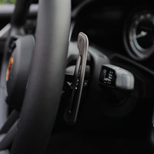Load image into Gallery viewer, JQ Werks Madtrace Clubsport Magnetic Paddle Shifters for Porsche 991 / 982 / 992 / 971 / 958 / 95B / PO536 Carbon Fiber / Black or Gunmetal Aluminum Alternate Image